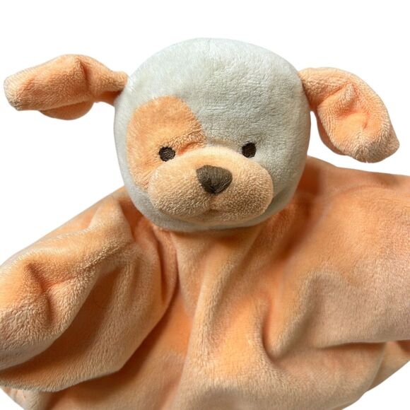 Gund La Collection Bebe Tangerine Dog Mini Cozy Plush Baby Lovey Blanket - Picture 9 of 9